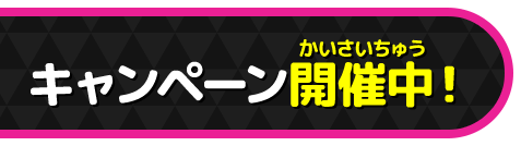 キャンペーン開催中！